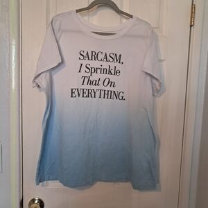 💰Torrid Sarcasm Ombre Graphic Tee